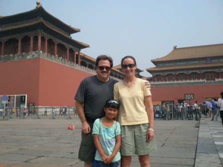 Family in Forbidden City